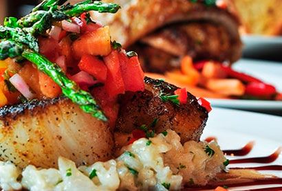 Cal Pajares - Comida servida en platos